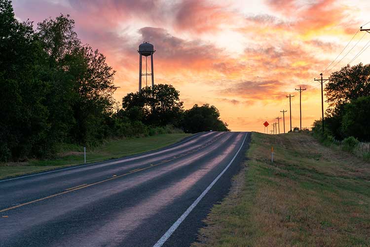 Texas County Road